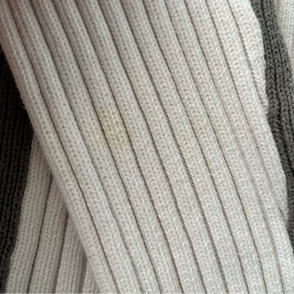 Grunge graphic ribbed sweater w grey panel - Picture 6 of 7